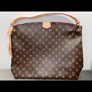 Authentic Louis Vuitton Monogram Graceful MM Pivione interior